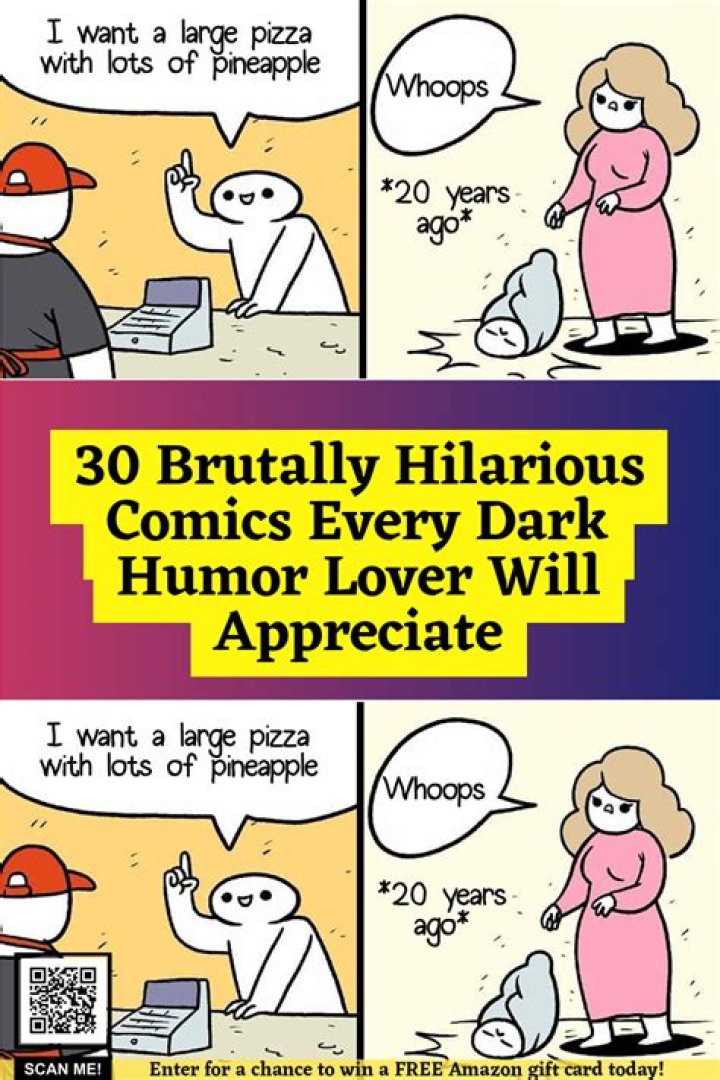 20 Brutally Hilarious Comics That Are Only For People With A Dark Sense