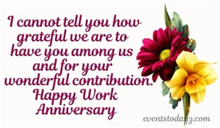 200+ Work Anniversary Quotes and Messages to wish your Colleagues