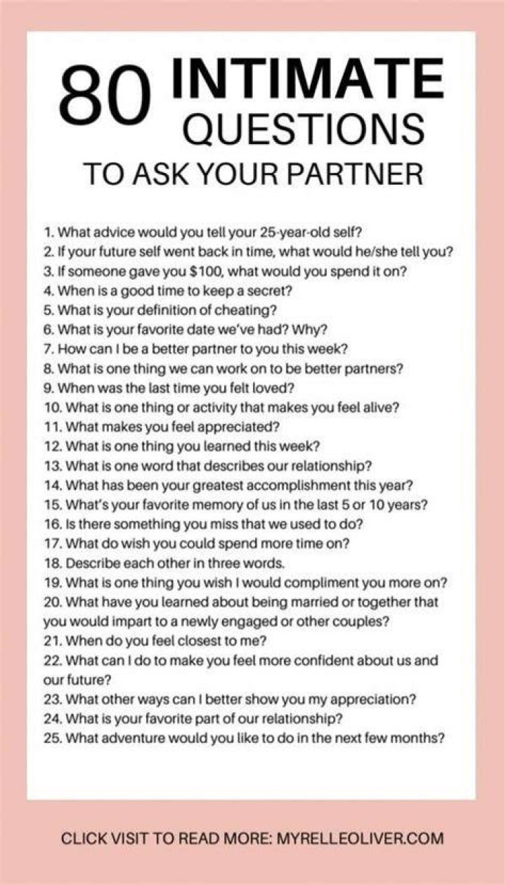 80 Intimate Questions for Couples Questions for Couples Preguntas