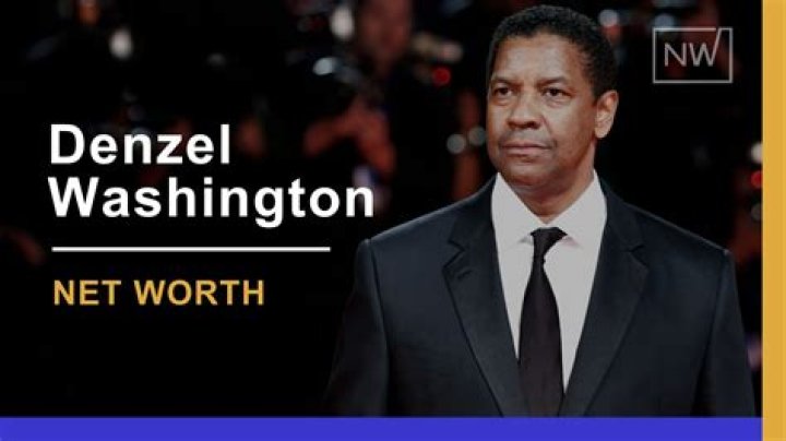 Denzel Washington Net Worth 2024 Age, Salary and