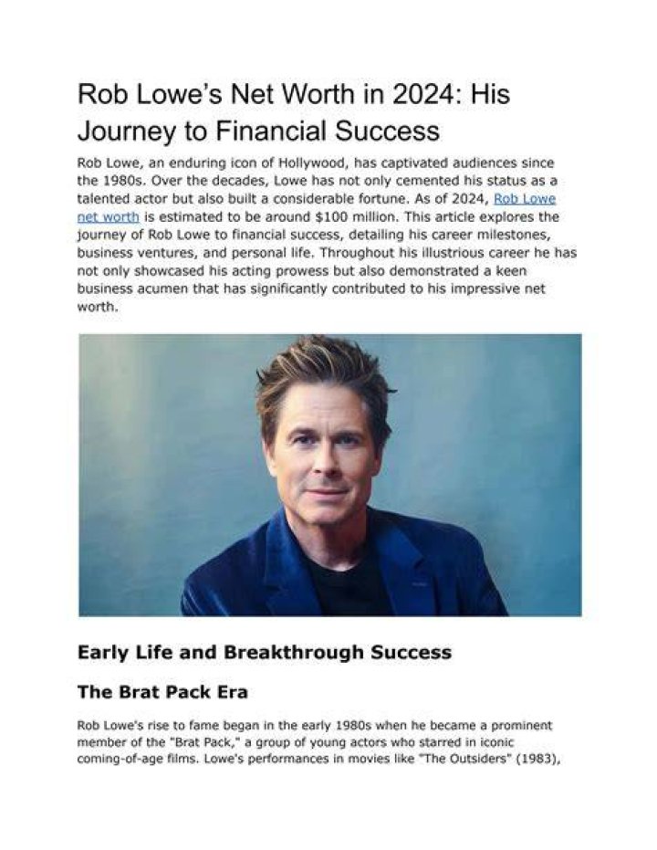 Discoveries In His 2024 Net Worth