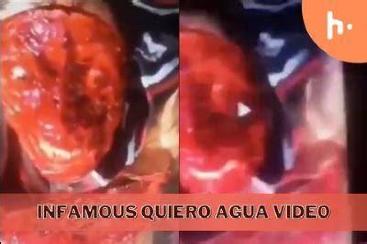 Explore The Dark Realities Of "Quiero Agua Video Gore"