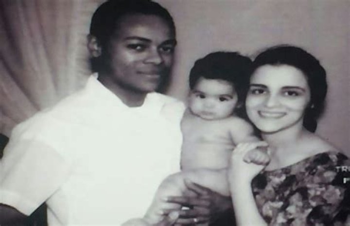 Jasmine Guy with Parents and Baby