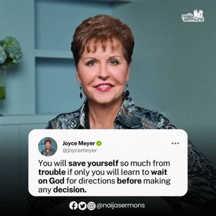 Joyce Meyer Quote &ldquo;Having a rough day? Place your hand over your heart