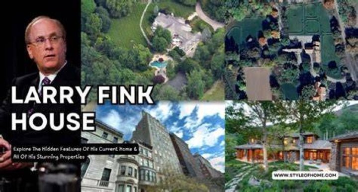 Lavish Living: Exploring The Extraordinary Larry Fink Residence