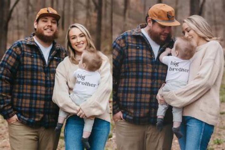Luke Combs Family Photo