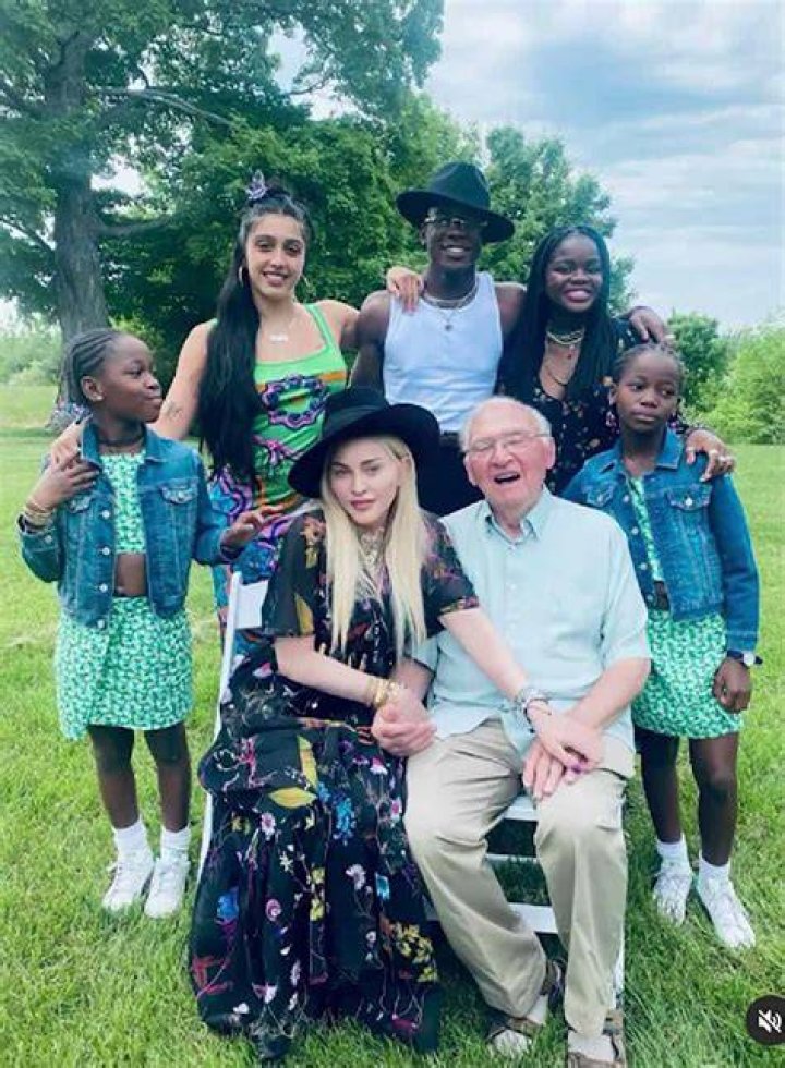 Madonna Takes 5 of Her Kids to Her Dad's Vineyard for 90th Birthday