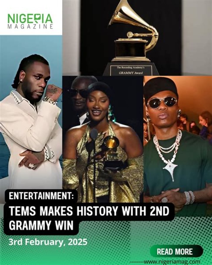 Nigerian Singer Tems Makes History With Oscars Nomination Amplify Africa