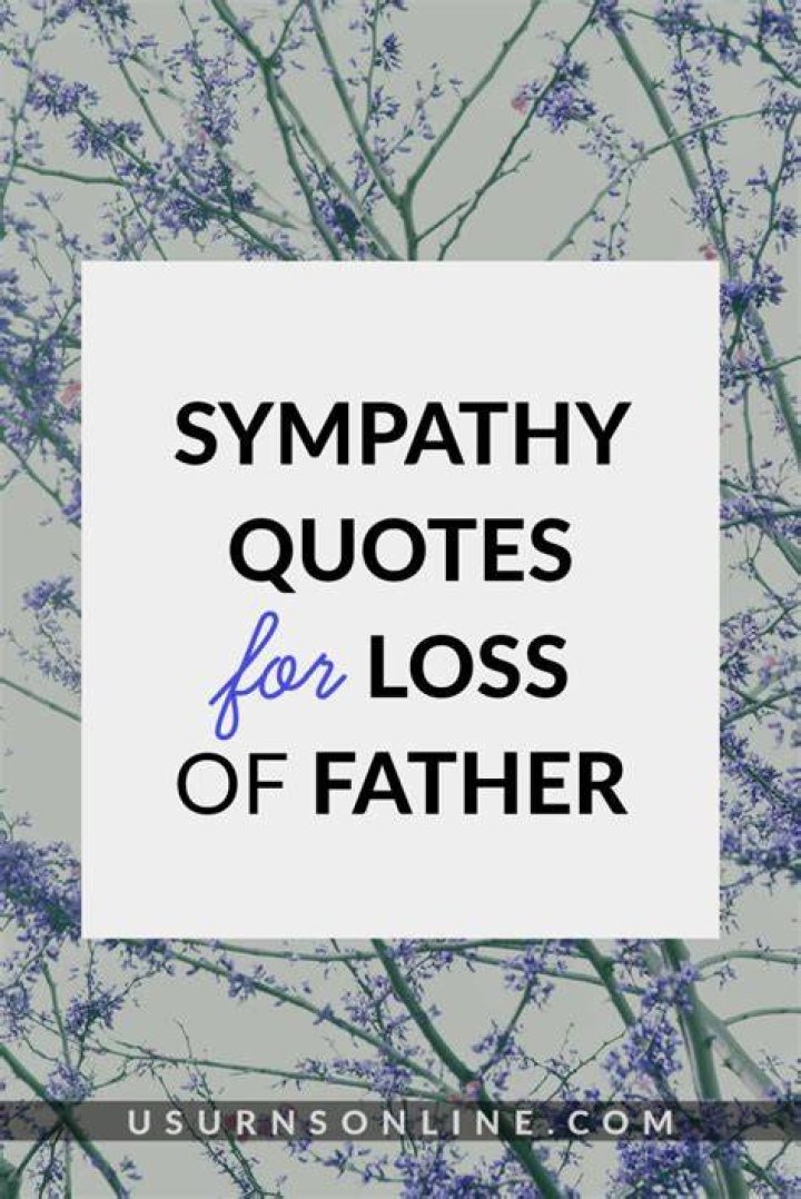 Quotes For The Loss Of A Father