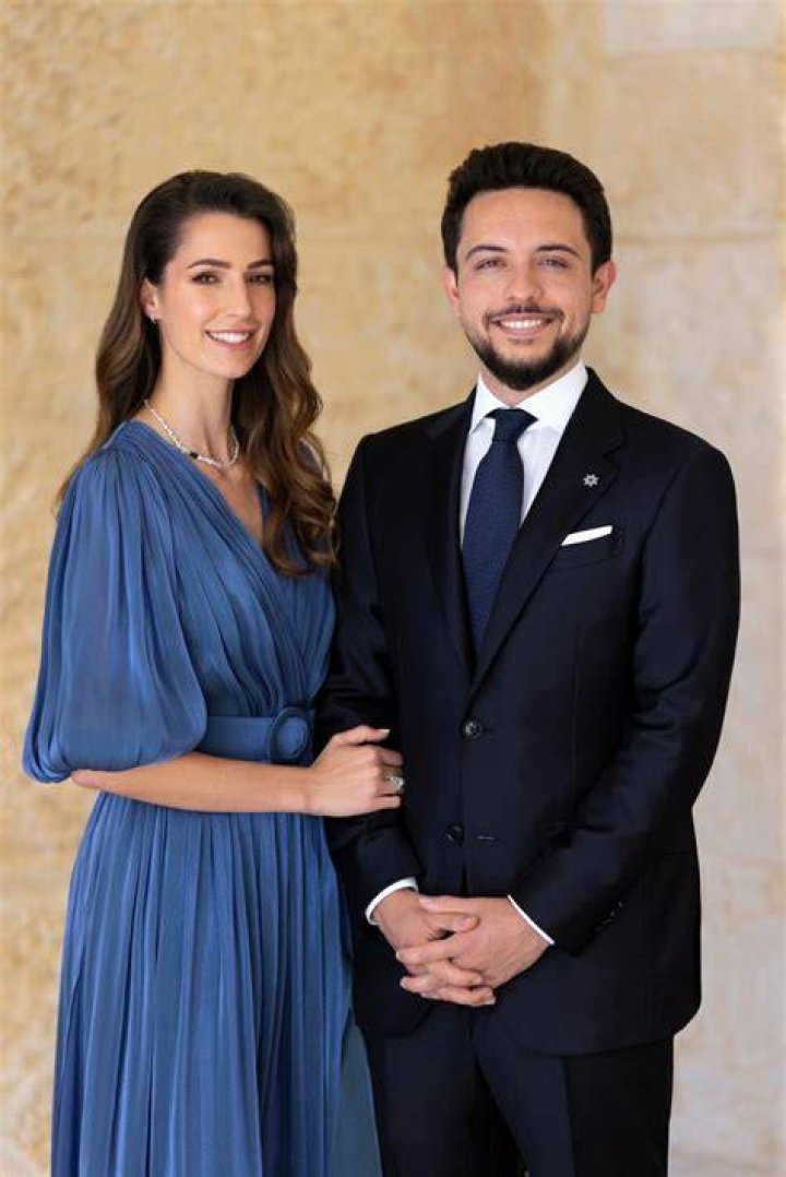 Rajwa Al Saif and Crown Prince Hussein Make Their First Public Appearance