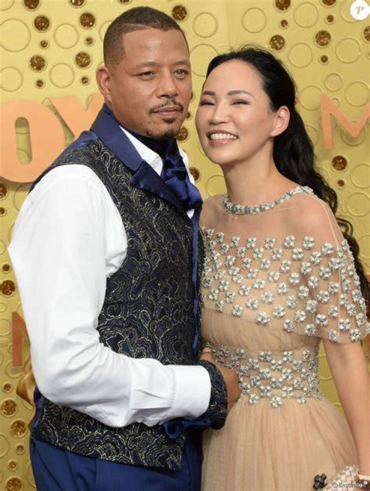 Terrence Howard et sa femme Miranda Pak aux Emmy Awards &agrave; Los Angeles
