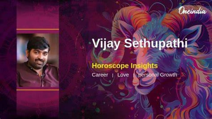 Vijay Sethupathi's Zodiac Sign: An Astrological Insight