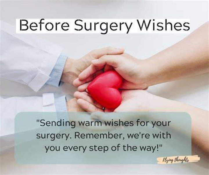 What To Say To Someone Before Surgery